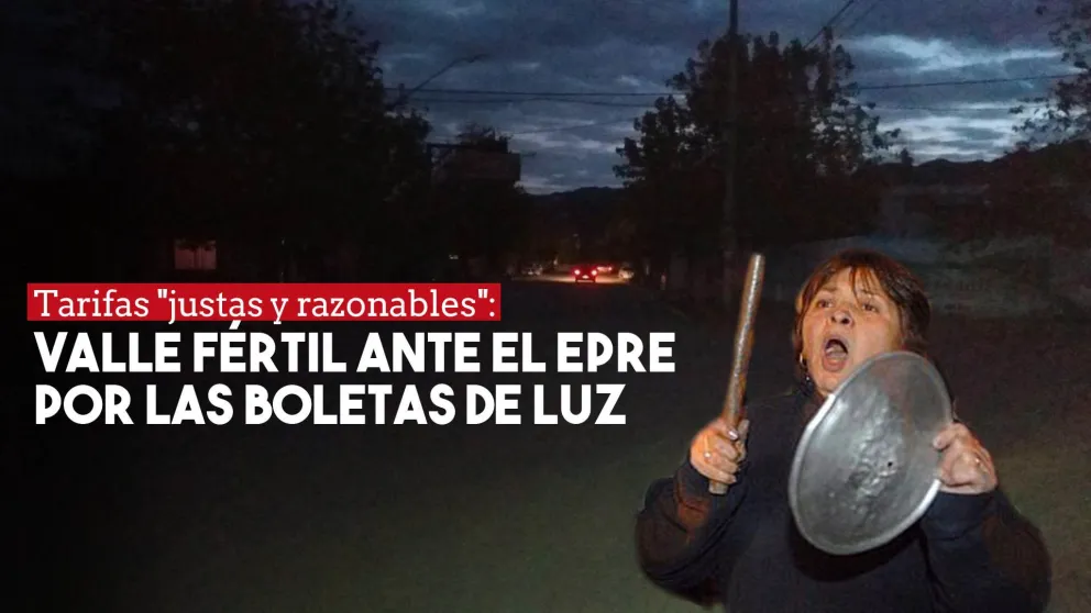 Vecinos de Valle Fértil reclaman ante el EPRE por tarifas “justas y razonables”