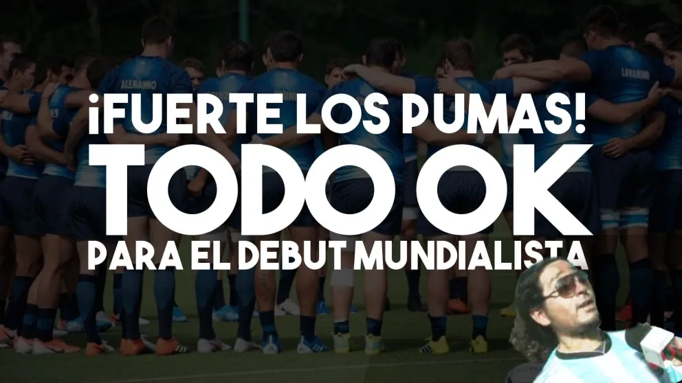 Los Pumas con equipo confirmado para su debut en el Mundial