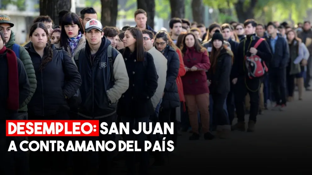 San Juan, la segunda provincia con menos desempleo en el país