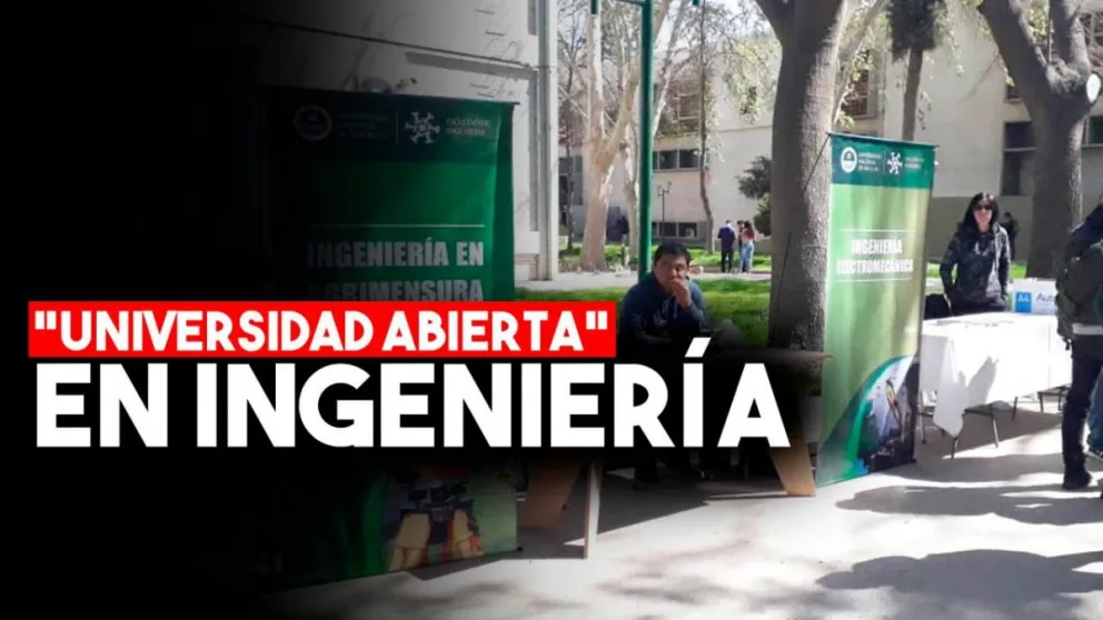 Se realizó la tercera jornada de "Universidad Abierta" en la Facultad de Ingeniería