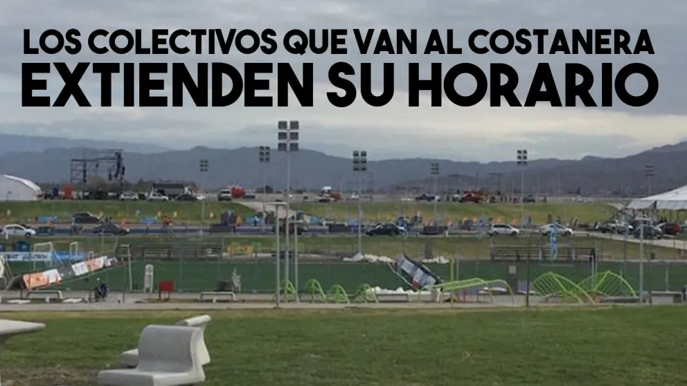 Día de la Primavera: dos líneas de colectivo extenderán su recorrido para llegar al Costanera