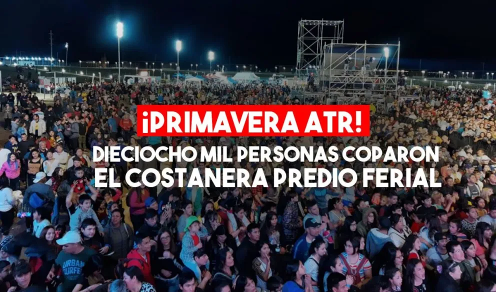 Más de 18 mil personas disfrutan de los espectáculos musicales en el festejo primaveral