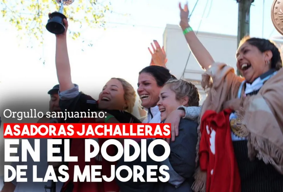Las asadoras jachalleras consiguieron el tercer puesto en el Torneo Nacional