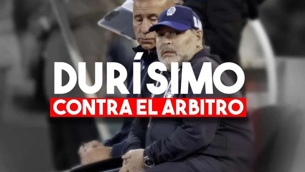 Segundo partido de Maradona al frente de Gimnasia, segunda derrota