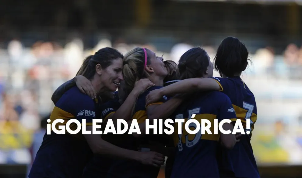En el primer superclásico de la era profesional del fútbol femenino, Boca goleó 5-0 a River