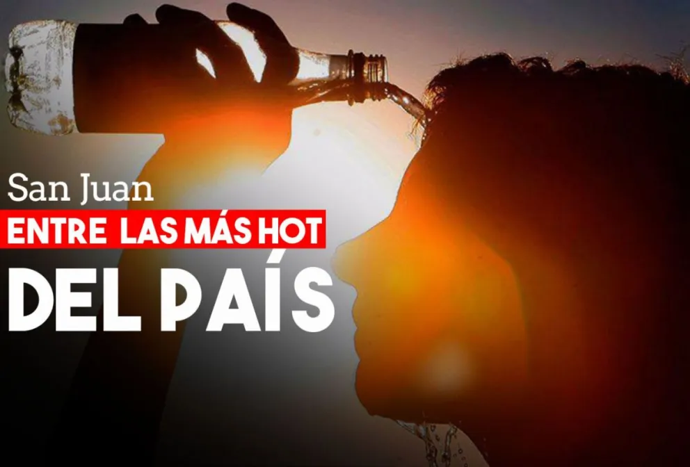San Juan, entre las provincias más calurosas del país