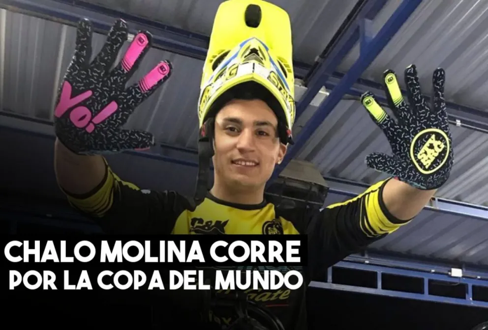 Chalo Molina corre por la Copa del Mundo en Santiago del Estero