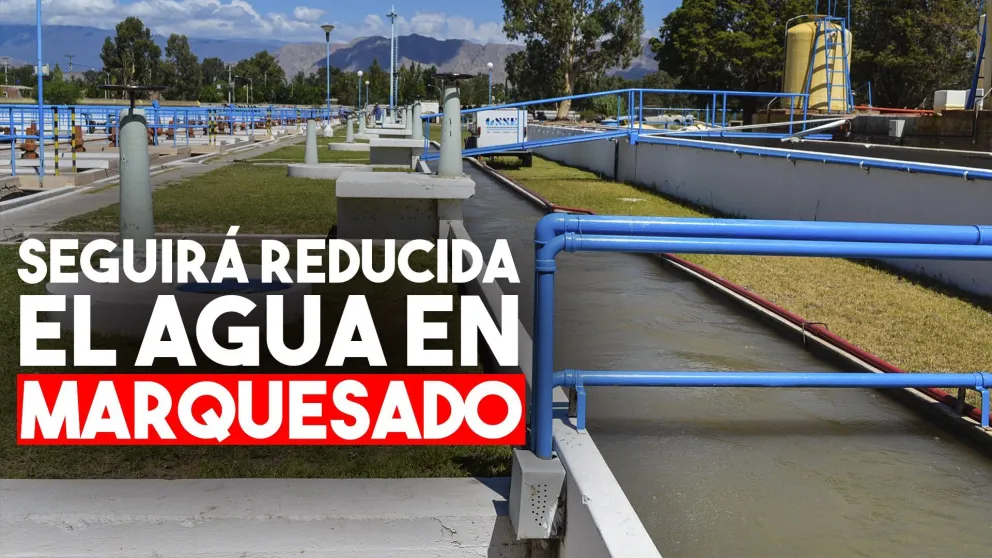 Siguen los trabajos de mantenimiento en la planta potabilizadora de Marquesado