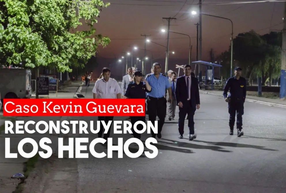 Caso Kevin Guevara: hicieron la reconstrucción de los hechos
