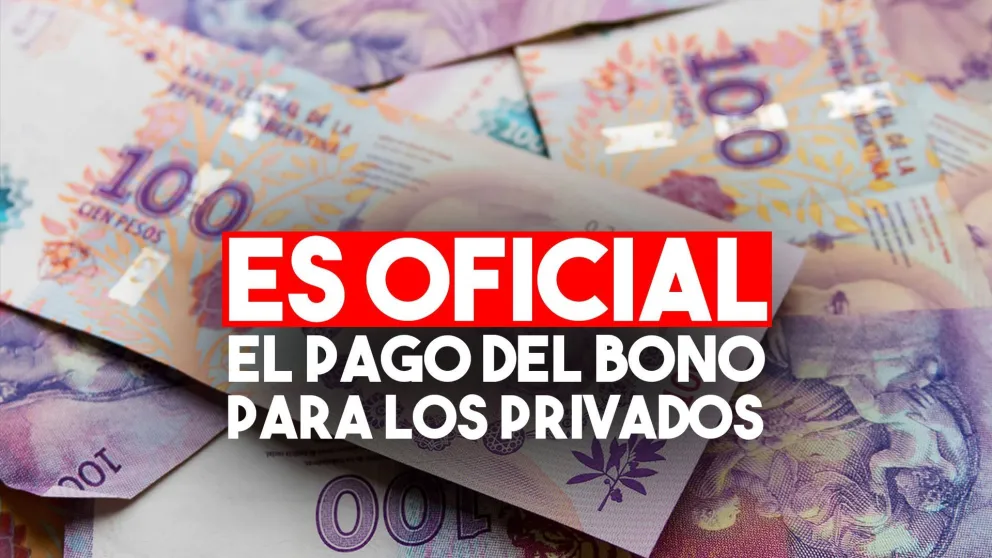 Publicaron el decreto y oficializaron el bono para los privados