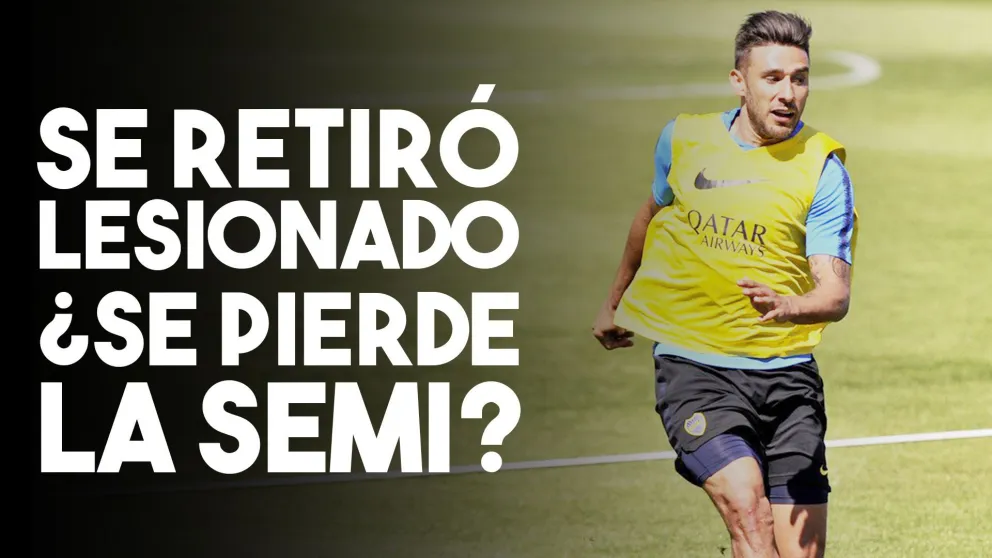 Un jugador de Boca no pudo terminar la práctica y hay alarma