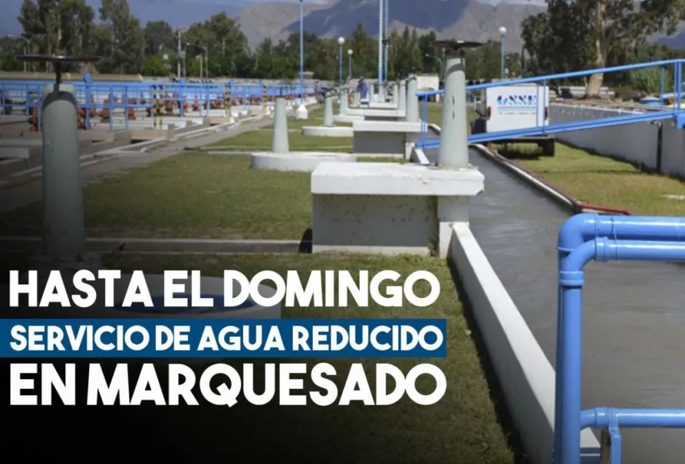Continúan los trabajos en el Establecimiento Potabilizador Marquesado