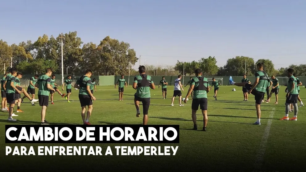 San Martín vs Temperley: cambió de horario