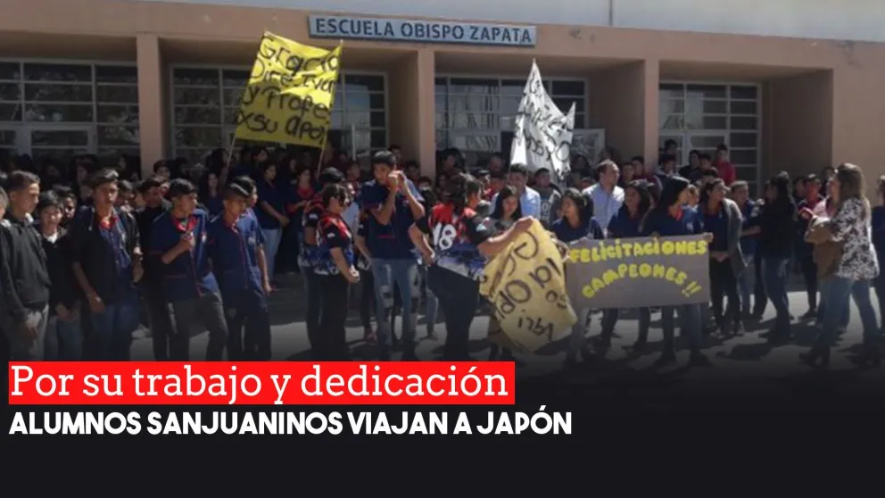 Alumnos sanjuaninos irán a la Agencia de Ciencia y Tecnología de Japón