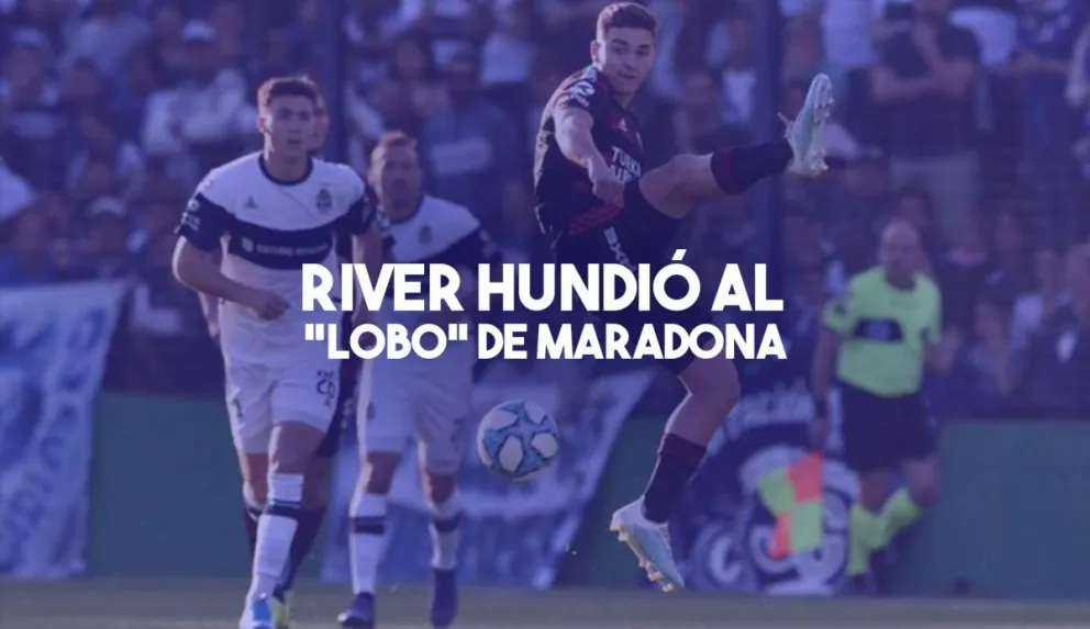 Gimnasia cayó ante River y suma su tercera derrota consecutiva