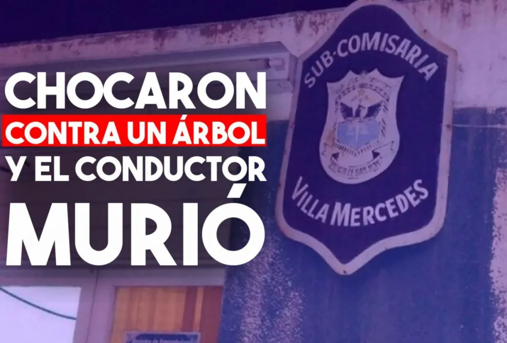 Viajaban en auto, chocaron contra un árbol y el conductor murió