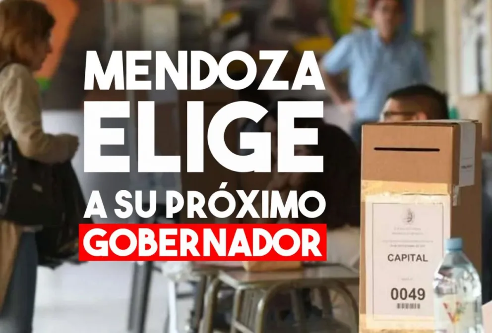 Mendoza vota gobernador en la última elección antes de las generales