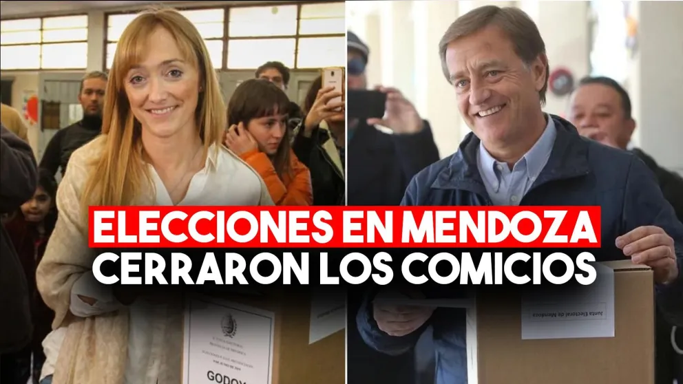 Cerraron los comicios en Mendoza y se esperan los primeros resultados para las 21 horas