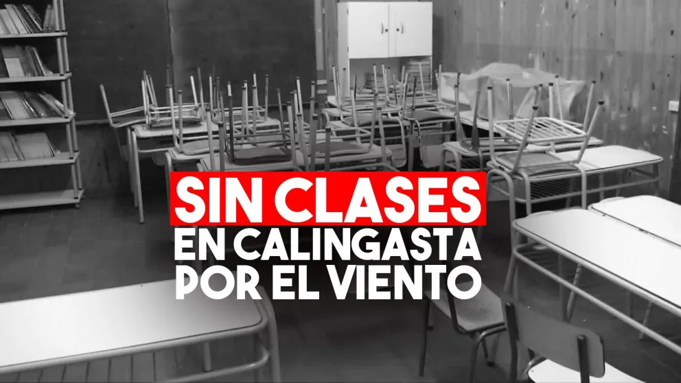 Suspenden las clases en Calingasta por el viento