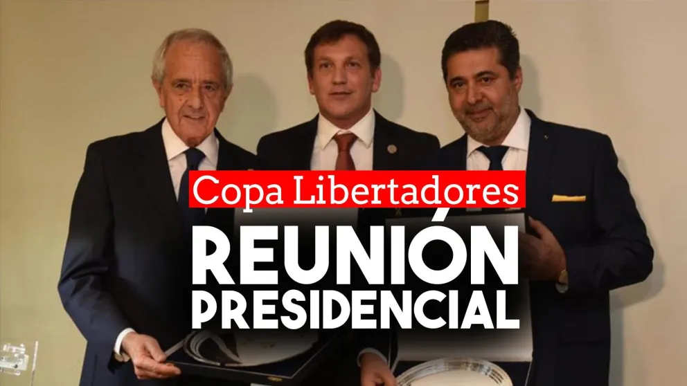 El presidente de la Conmebol se reunió con D'Onofrio y Angelici