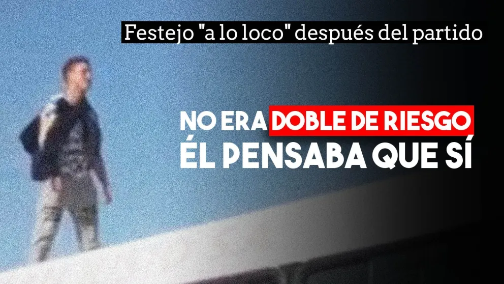 Como loco arriba del colectivo: así quedó después de ver a su equipo favorito
