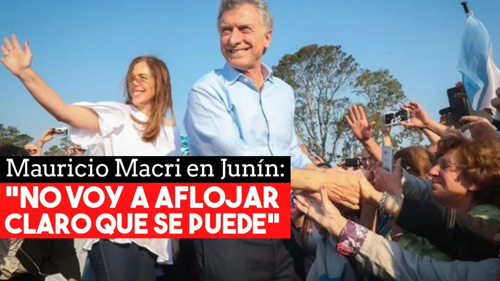 Mauricio Macri participó del segundo de los 30 actos de campaña