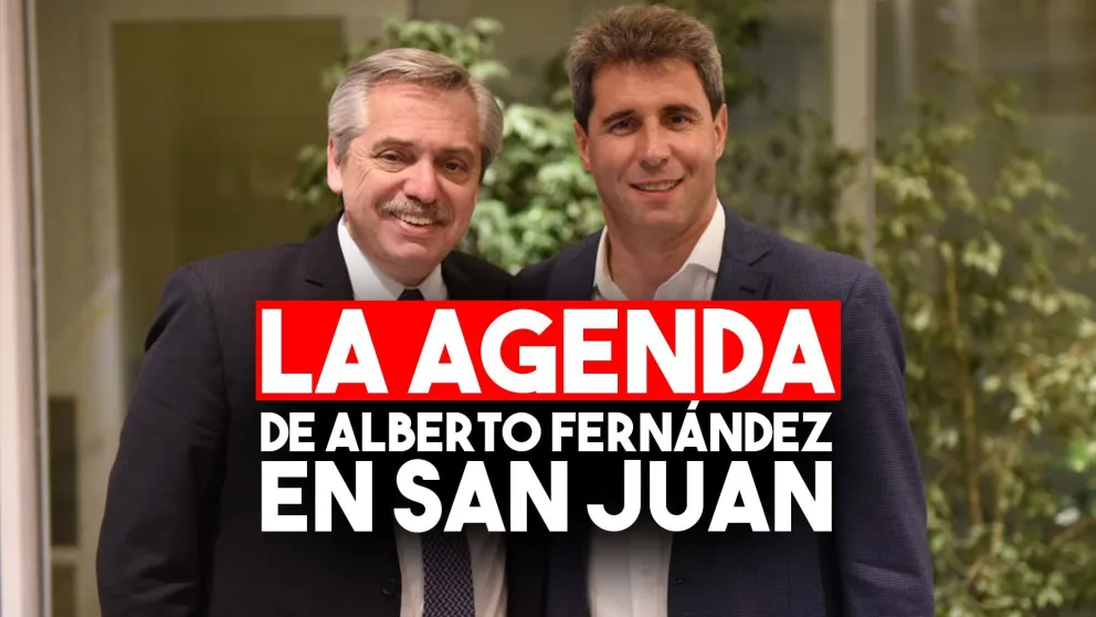 Alberto Fernández y una agenda cargada en su llegada a San Juan