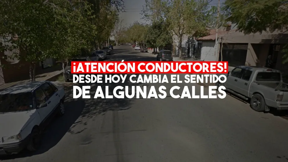 Desde este martes cambia el sentido de calles en Capital