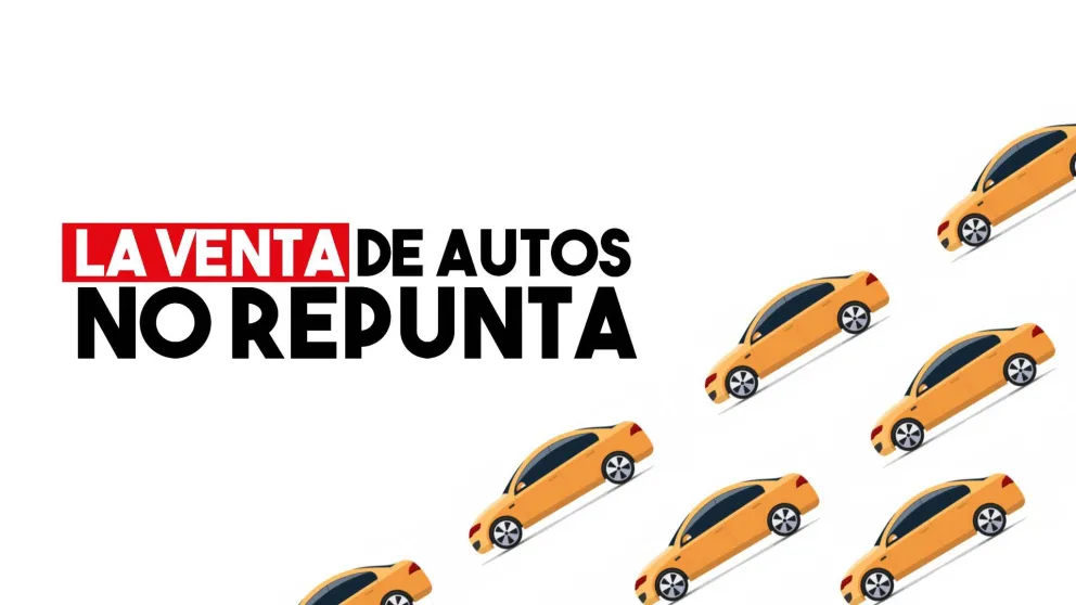 La venta de autos no repunta y cae un 32%