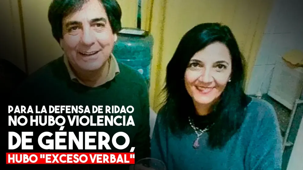 Para la defensa de Ridao no hubo violencia de género, hubo "exceso verbal"