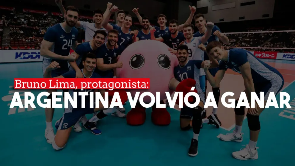 Con Bruno Lima como máximo anotador, Argentina volvió a ganar