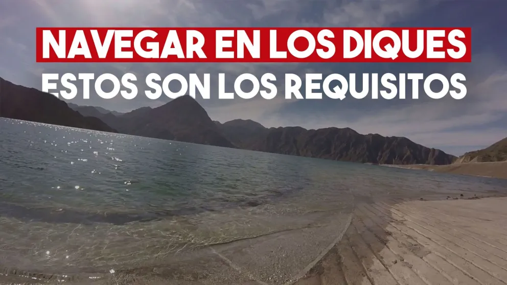 Estos son los requisitos a cumplir para poder navegar en los diques sanjuaninos