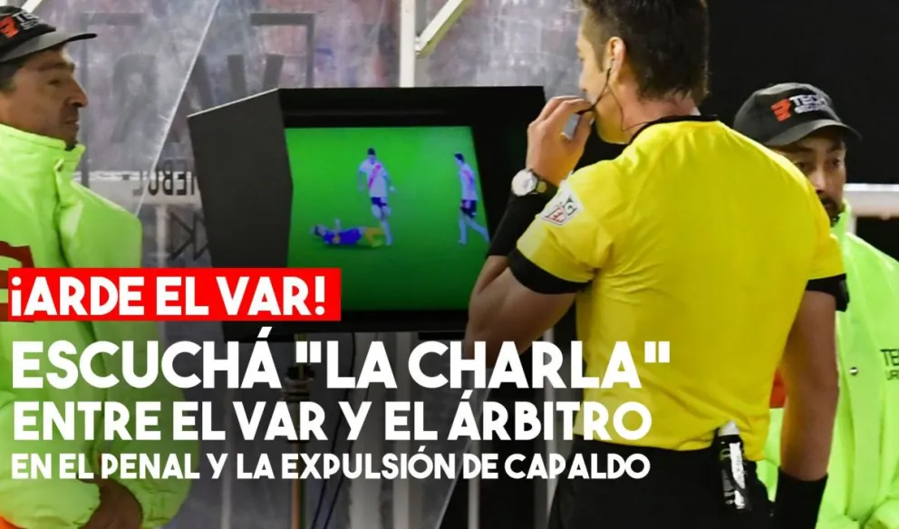 River-Boca: la Conmebol dio a conocer los audios entre el VAR y el árbitro en las dos jugadas polémicas