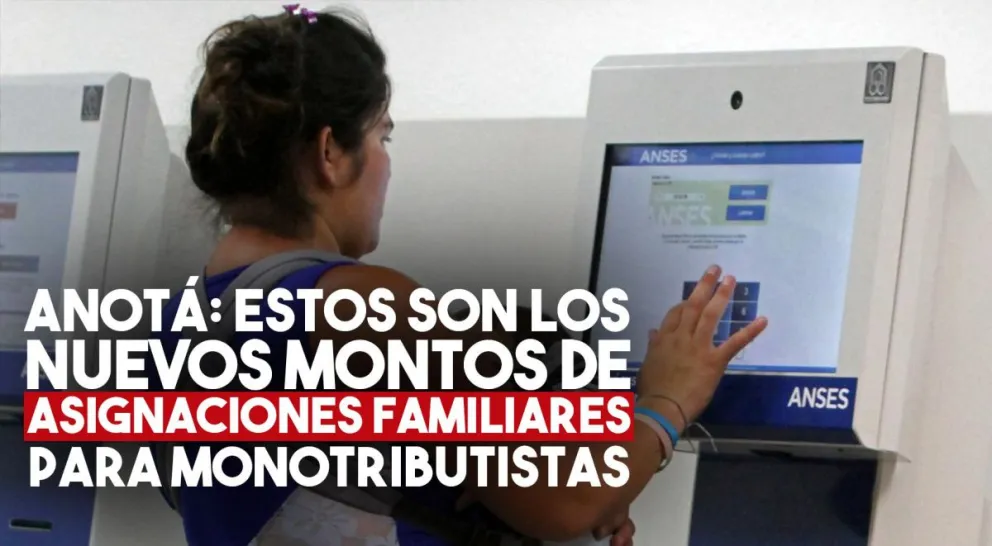 Anotá: estos son los nuevos montos de asignaciones familiares para monotributistas