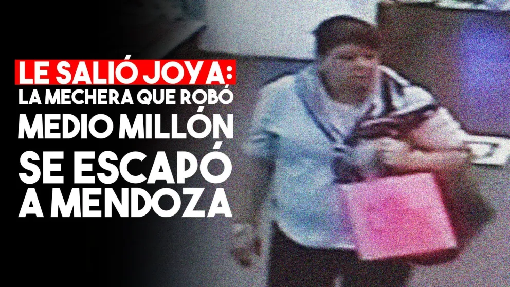 Sospechan que la mechera que robó en una joyería salió de la provincia
