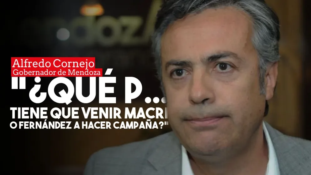 Al gobernador de Mendoza le preguntaron por los candidatos nacionales y le nació una puteada