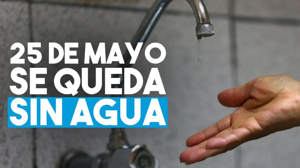 Por la rotura de un caño matríz, 25 de Mayo se quedará sin agua