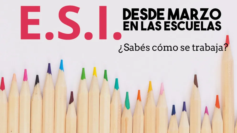 ESI en las escuelas: desde marzo se dicta de manera transversal en todas las instituciones