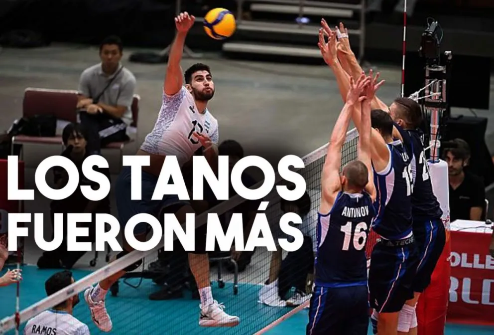Con Lima y Sánchez, Argentina cayó ante Italia