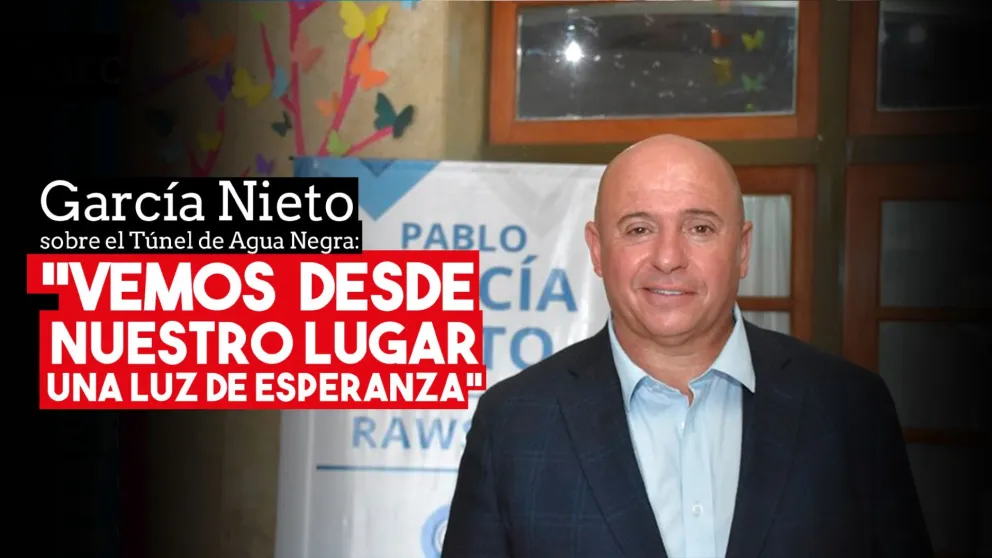 Pablo García Nieto aseguró que “ven una luz de esperanza” en la concreción del Túnel de Agua Negra