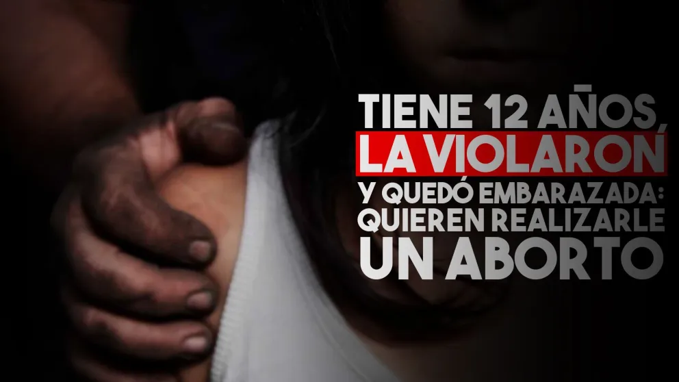 Una nena de 12 años embarazada producto de una violación