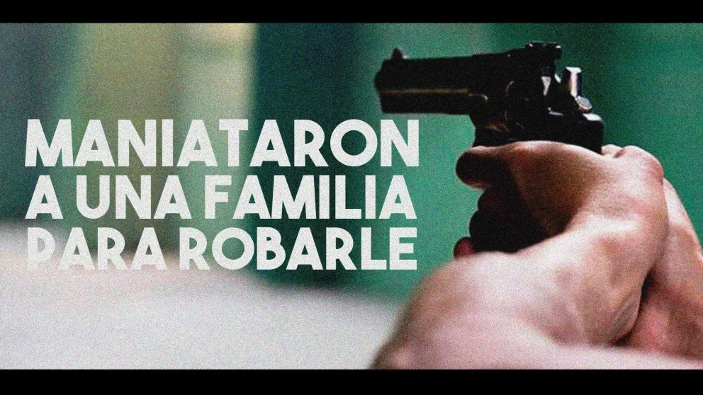 Ingresaron a una vivienda y maniataron a una familia para robarle