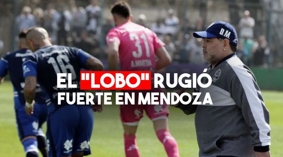El "Lobo" de Maradona cosechó su primera victoria en el campeonato