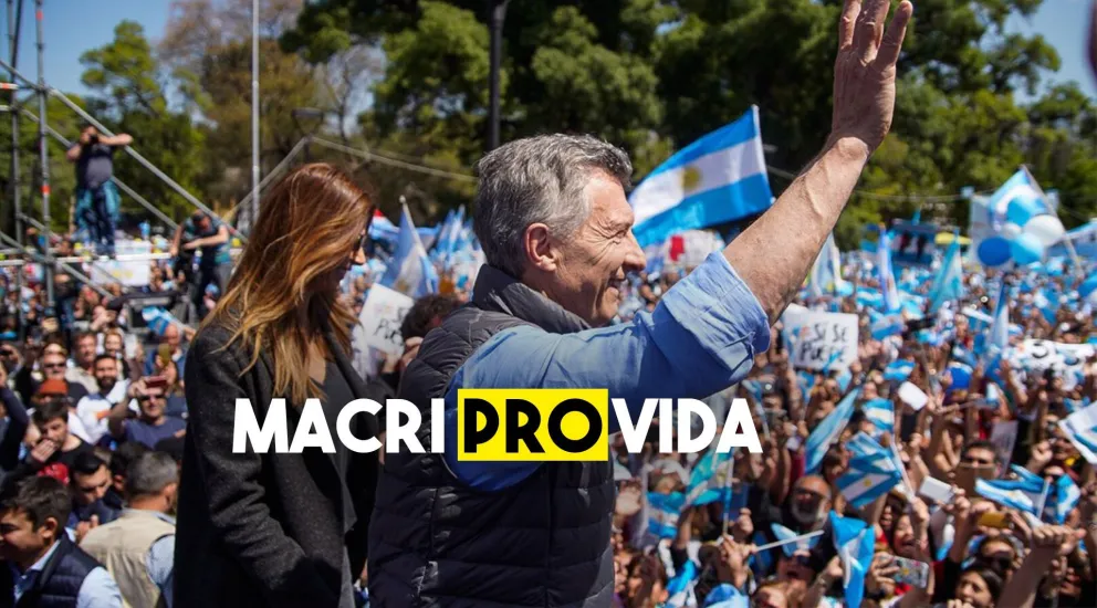 Macri, contra el aborto legal