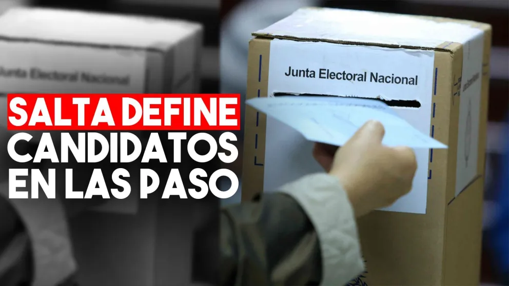 Salta elige en las PASO a sus candidatos a gobernador