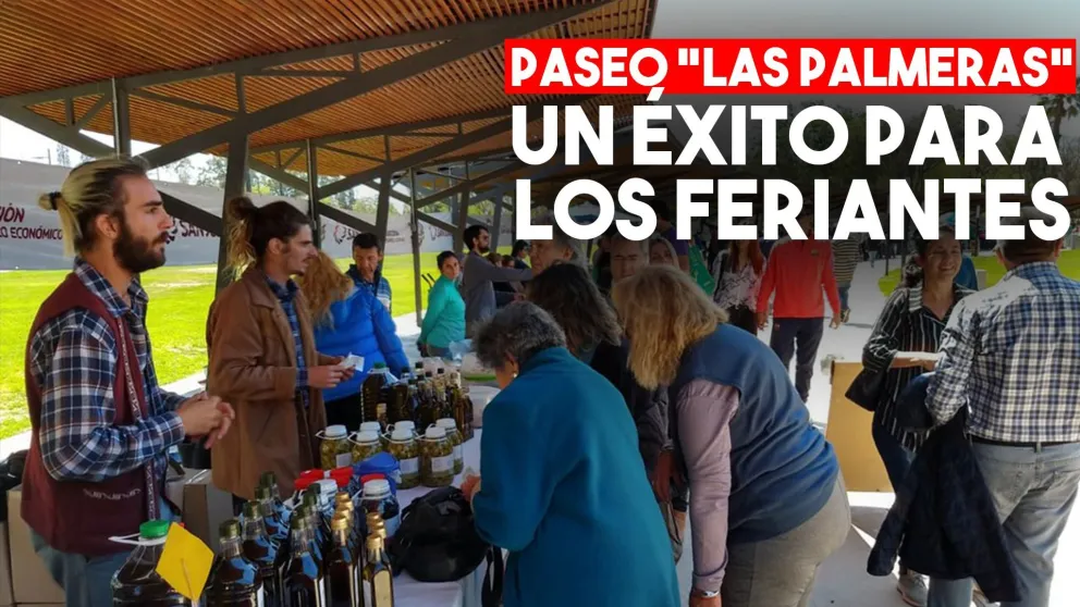 El Paseo Las Palmeras quedó totalmente inaugurado con la feria agroproductiva