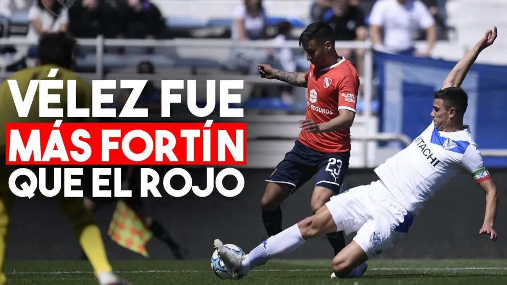Vélez se impuso 2 a 0 frente a un Independiente que no encuentra el rumbo