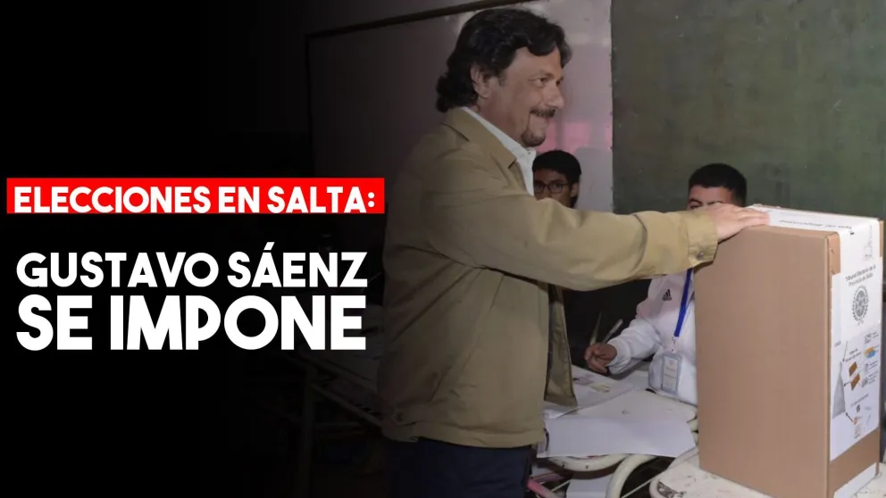 PASO en Salta: Gustavo Sáenz derrotó a los candidatos del Frente de Todos