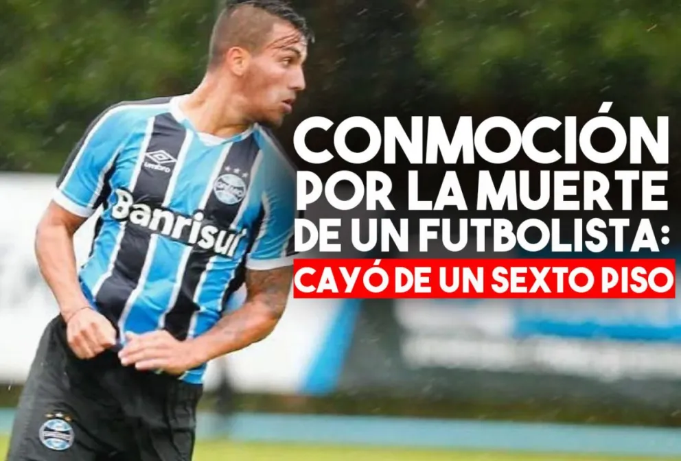 El futbolista Ezequiel Esperón murió tras caer de un sexto piso