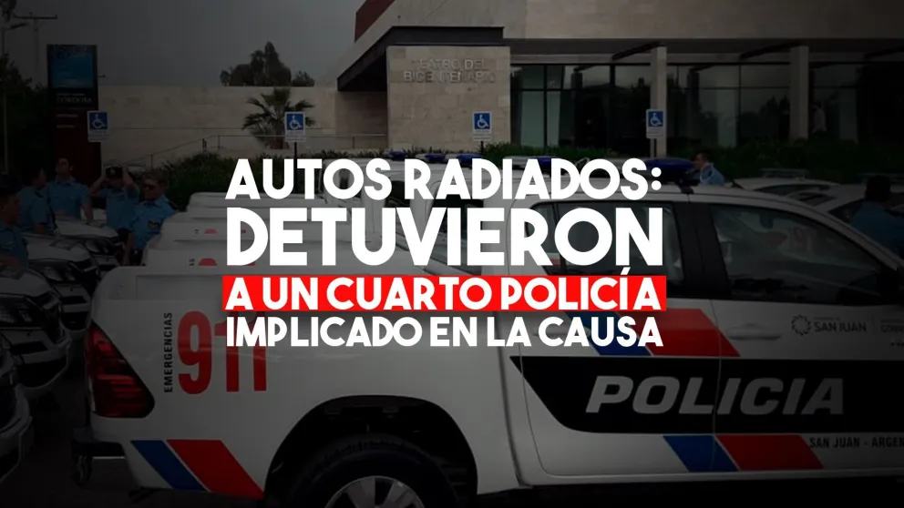 Detuvieron al cuarto policía implicado en el caso del uso ilegal de autos radiados